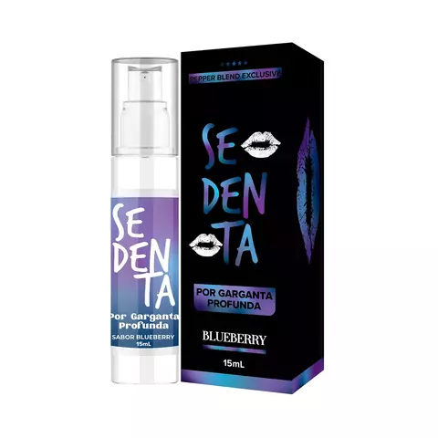 Sedenta Garganta Profunda 15ml – Aromatizante Bucal Dessensibilizante Extra Forte BlueBerry Pepper Blend - comprar online