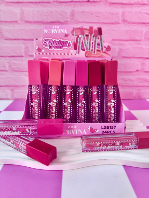 Caja Lip Gloss Shinning, Norvina (24pz) - comprar en línea