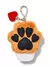 HOLDER - BROWN HEART PAW WITH CHARM