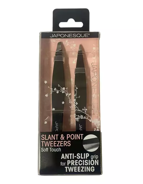 JAPONESQUE - TWEEZERS SLANT & POINT (SOFT TOUCH)