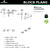HIDROMET BLOCK PLANE BIDET NEGRO - GEVA DESIGN