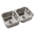 MI PILETA ACERO INOXIDABLE DOBLE VESTA 306 71X37X18