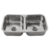MI PILETA ACERO INOXIDABLE DOBLE VESTA 306 71X37X18 - comprar online