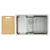 NURA BACHA COCINA RECT. STAINLESS - tienda online