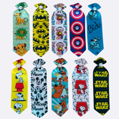 GRAVATA CETIM PERSONAGEM - 30 UN - comprar online