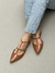 PRÉ - VENDA ENVIOS A PARTIR DO DIA 19/05 Sapatilha Slingback London Caramelo - comprar online