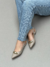 Sapatilha Slingback Kiss Aveia na internet