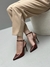 Scarpin Slingback Lauren Marrom - comprar online
