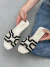 Flat Hadi Tricot Off White - loja online