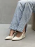 PRÉ - VENDA ENVIOS A PARTIR DO DIA 03/11 Scarpin Slingback Mia Off White na internet