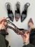 Scarpin Slingback Lauren Salto Médio Onça na internet