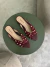Flat Ziza Bordô - comprar online