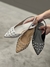 Sapatilha Slingback Ally Grafite - loja online