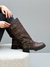 Bota Biker Fivelas Cacau - Alurra Calçados