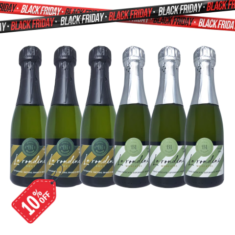 Combo 6 Mini Espumantes - Moscatel & Brut 187ml - comprar online