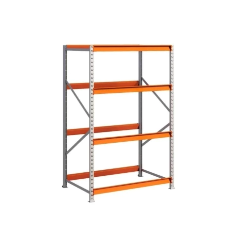 Mini Porta Pallet 250kg Inicial 2,00m x 1,20m x 60cm 4 Níveis