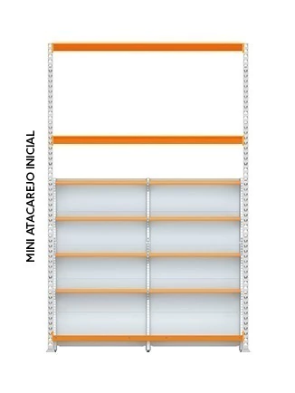 Mini Atacarejo Parede Capacidade 60Kg por Bandeja cor Branca na Amapá