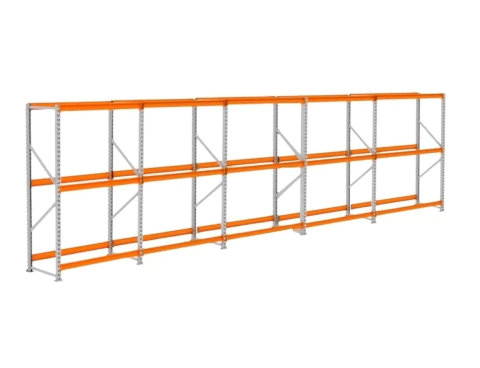 Mini Porta Pallet 250kg 1 Inicial 4 Continuações 9,30m Comprimento 2,00m x 1,80m x 60cm