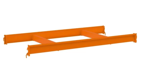 Longarina 1,20m x 80cm Mini Porta Pallet 500kg