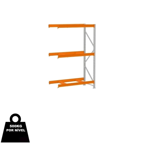 Mini Porta Pallet 500Kg Continuação 2,00m x 1,80m x 60cm