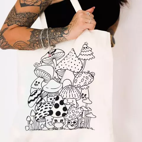 Ecobag Cogumelo