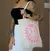 Ecobag Smile Rosa - comprar online