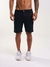 Bermuda Alfaiataria Slim Acetinada Preta - comprar online