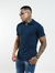 Camisa Gola V Italiana Soft Tech Azul Marinho - comprar online