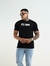 Camisa Masculina LongLine Smile Preta na internet