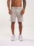 Bermuda Alfaiataria Slim Acetinada Marfim - comprar online
