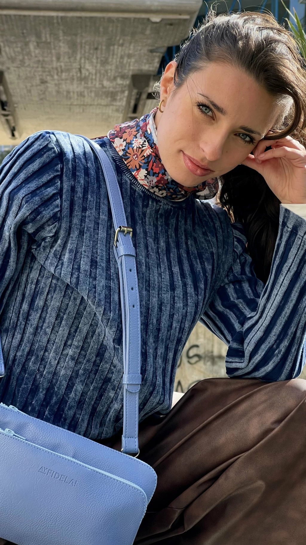 Cartera Margarita Cielo
