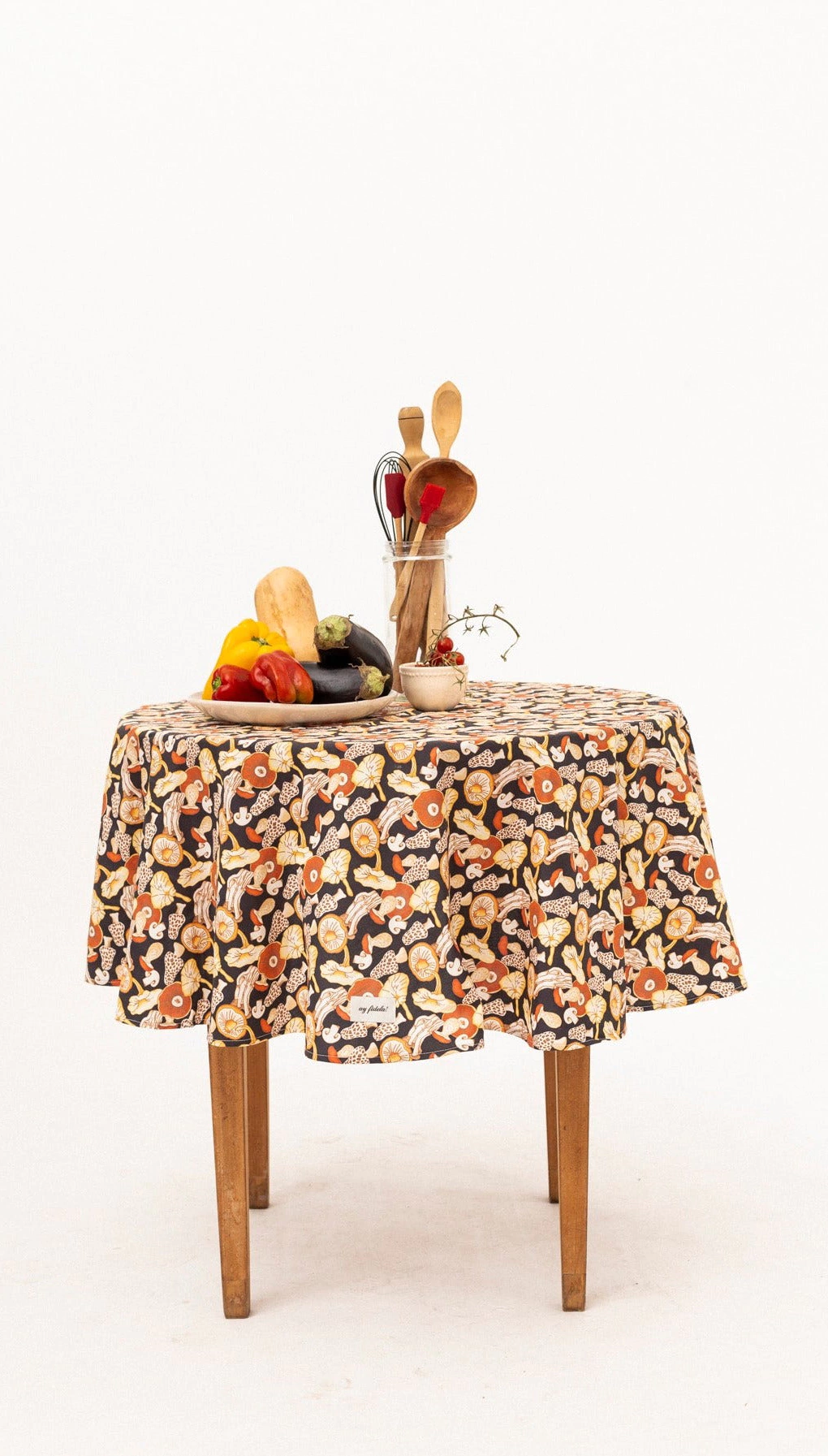 Mantel Betania Hongos- REDONDO