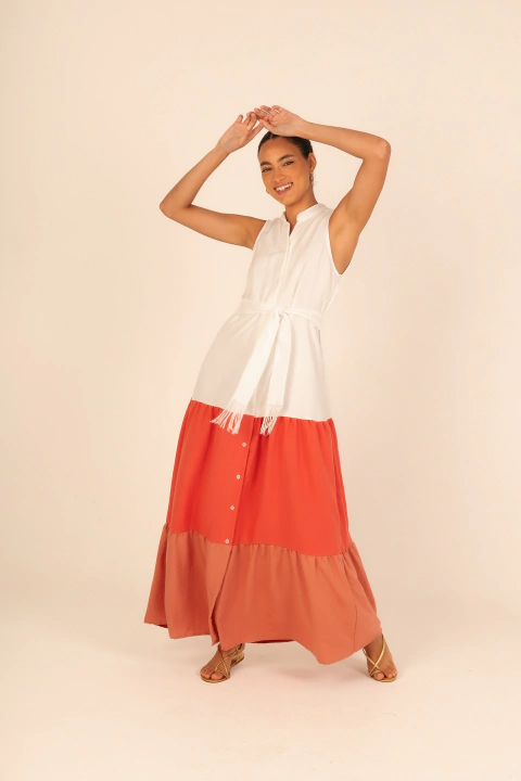 Vestido longo Vênus