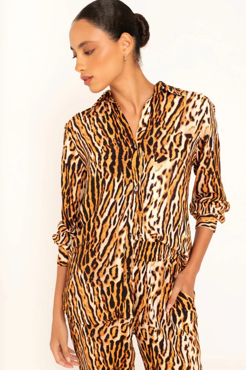 Camisa Social Cores da Selva - comprar online