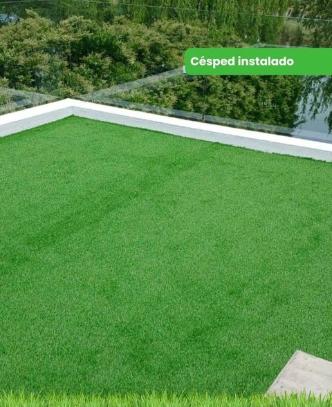 Césped sintético por M2 - 3cm de largo - comprar online