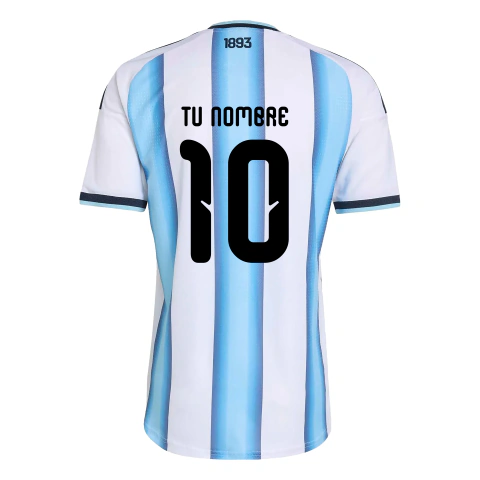 Camiseta Argentina Mundial 2026 Personalizada