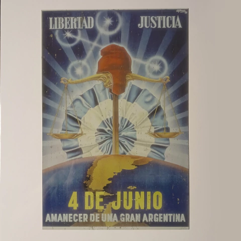 Chapa Vintage "4 de junio"