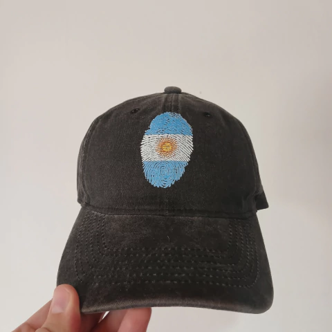 Gorra Estilo Prelavada "Huella Argentina" - comprar online