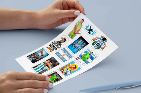 Plancha de Stickers Selección Argentina 7