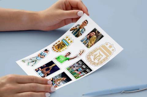 Plancha de Stickers Selección Argentina 5