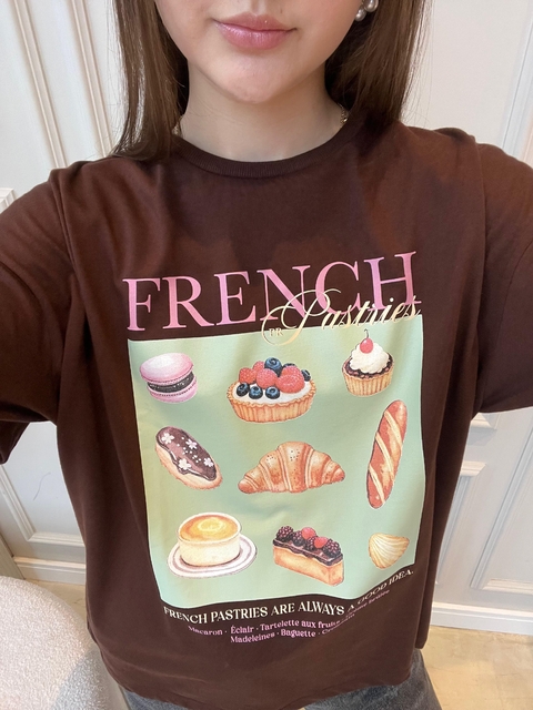 T-shirt Color French Pastries