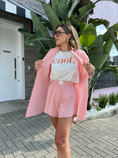 Camisa Alongada Ceci - comprar online