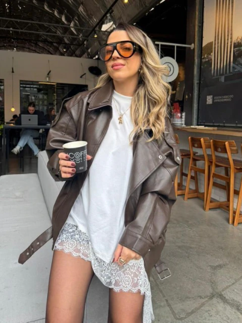 Jaqueta Leather Francesca - comprar online