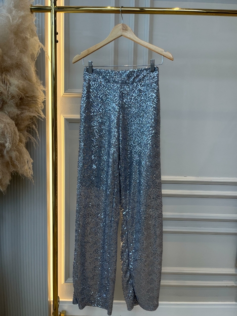Calça Wide Leg Paete Serata