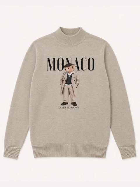 Blusa de Tricot Gola Alta Monaco - comprar online
