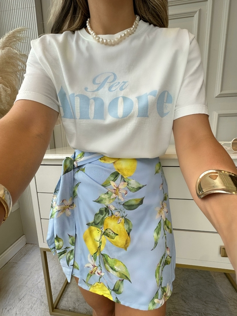 Short Saia Limone
