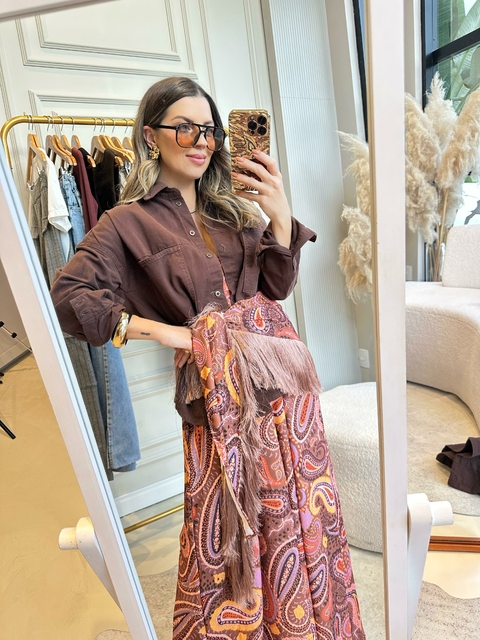 Camisa Jeans Over Filipa - comprar online