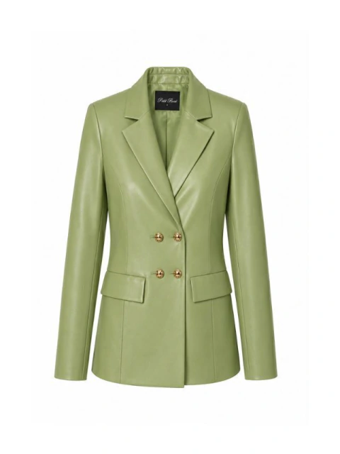 Blazer Leather Tiffany - loja online