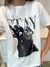 T-shirt Básica Estonada Stay na internet