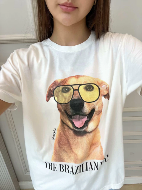 T-shirt Básica Estonada Brazilian Way